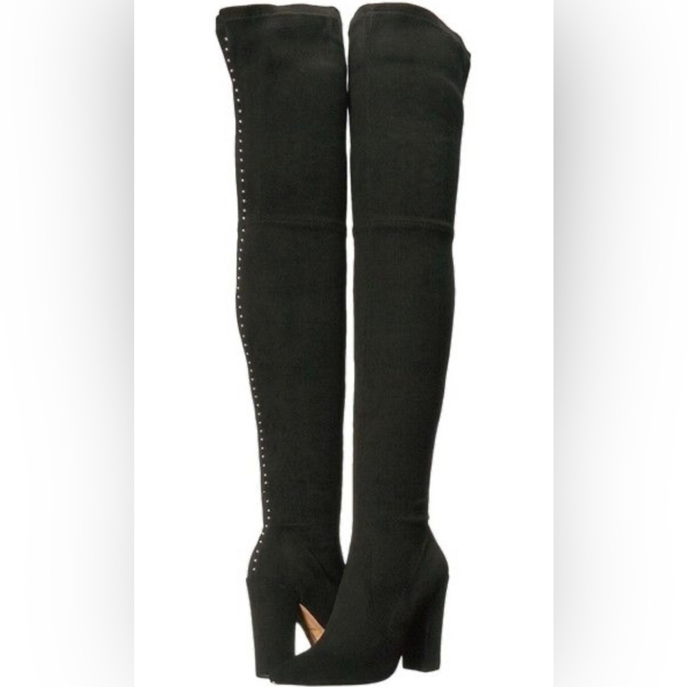Dolce Vita Emmy black Stella suede over the knee boot size 8 new